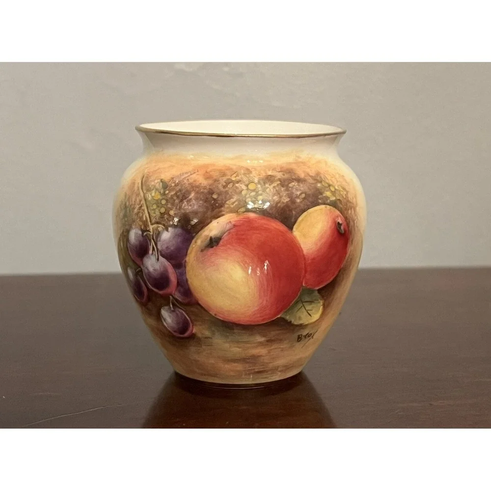 Royal Worcester Bone China Bryan Cox Handpainted Fruit Mini 3
